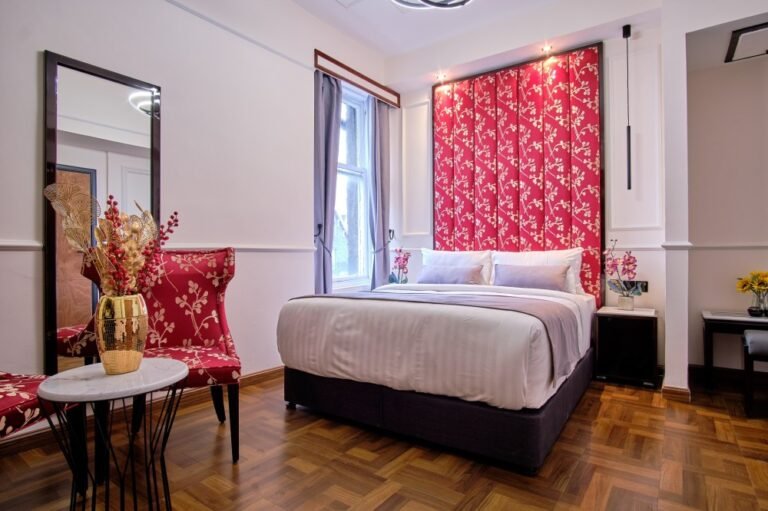 Bespoke hotel bed and headboard Muthu Regent Hotel Oban UK