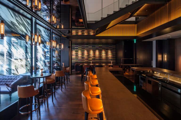 Luxury dining furniture in Hyatt Ginza Tokyo