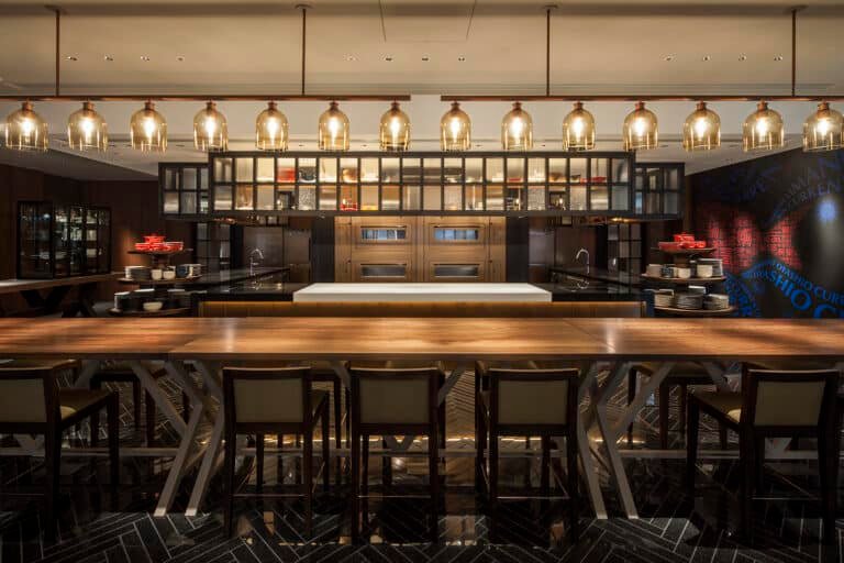 Hyatt Ginza Tokyo restaurant bar counter custom made