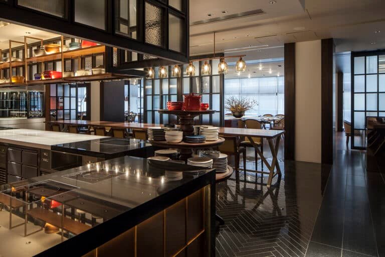 Hyatt Ginza Tokyo restaurant custom joinery details
