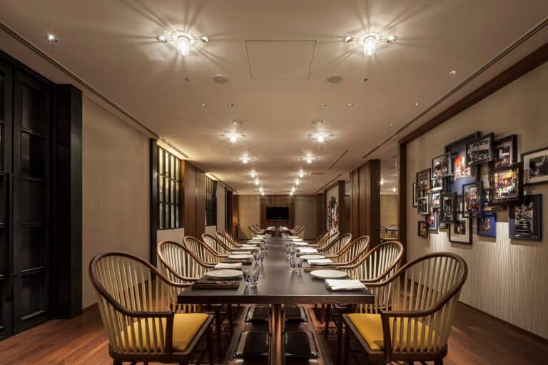 Hyatt Ginza Tokyo restaurant custom dining tables