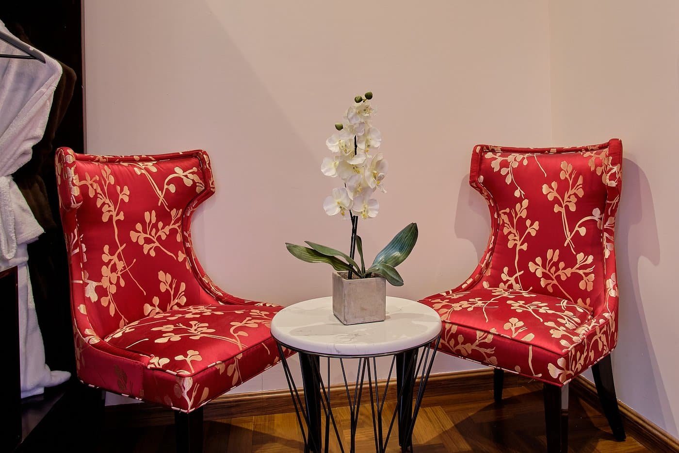 Custom reception desk furniture Muthu Regent Hotel Oban public area