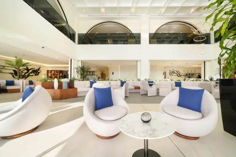 Bespoke sofas Nova M Hotel Edge by Rotana reception area