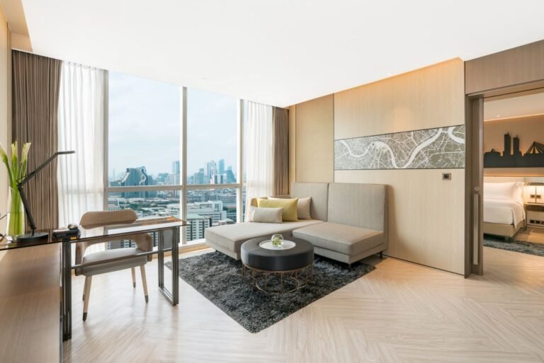 Pathumwan Princess Hotel Thailand bespoke TV cabinet FF&E supplier