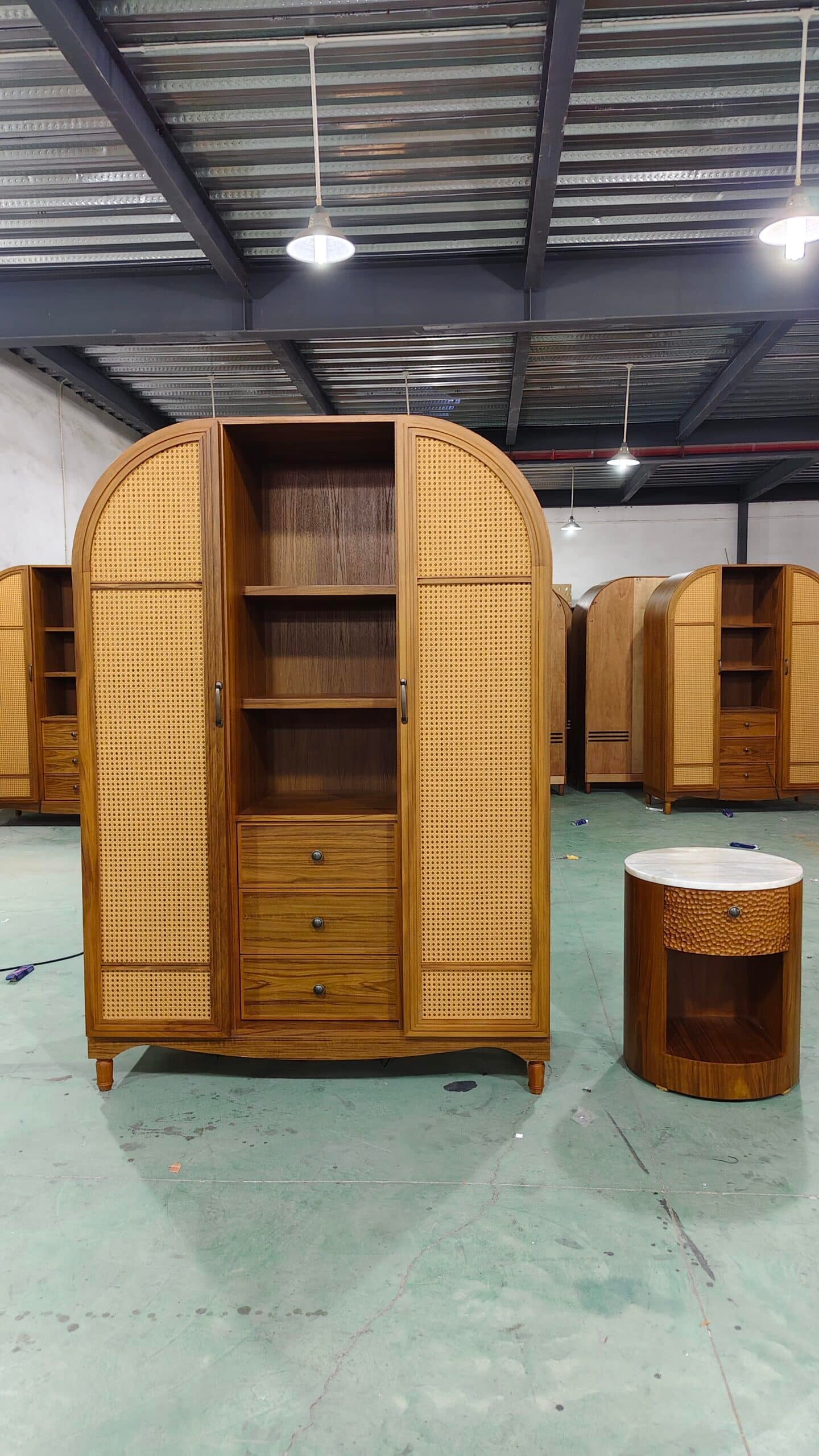 Long-term partnership with custom hotel furniture supplier ensures finish consistency