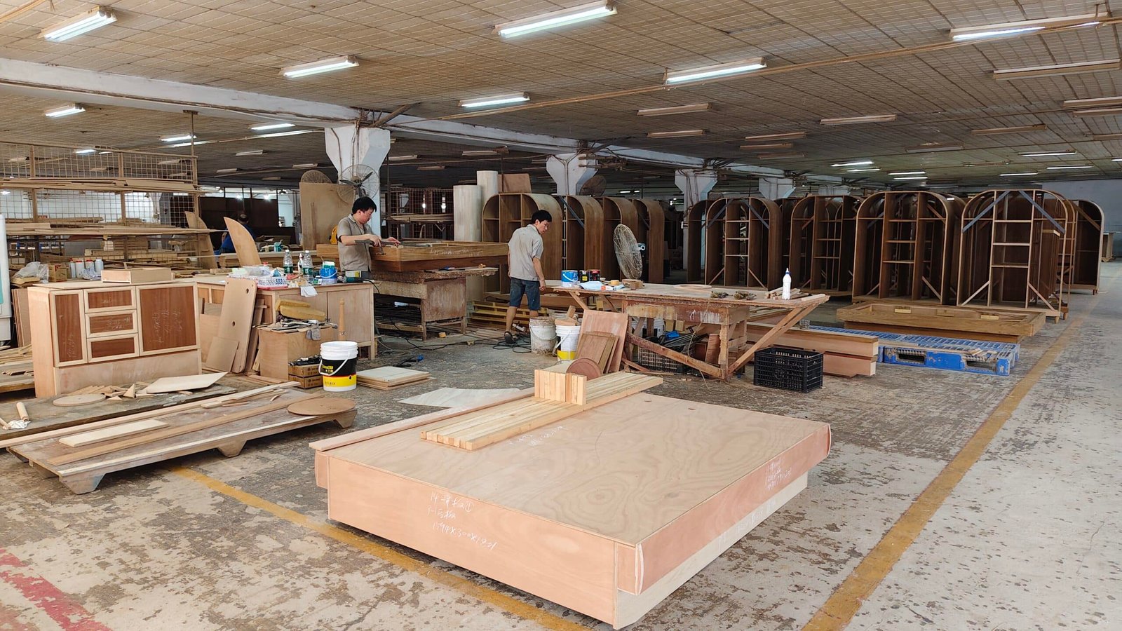 Hospitality furniture supplier with veneer, upholstery, and metal workshops under one roof